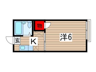 グリ－ンハイムの物件間取画像